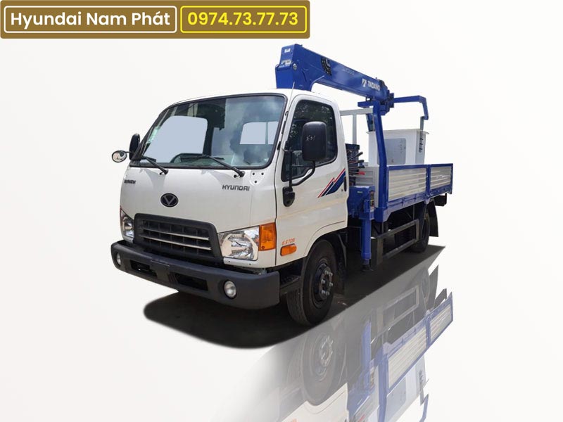 Xe Tải Hyundai Đô Thành HD99 Gắn Cẩu Tadano 3 Tấn 4 Đoạn